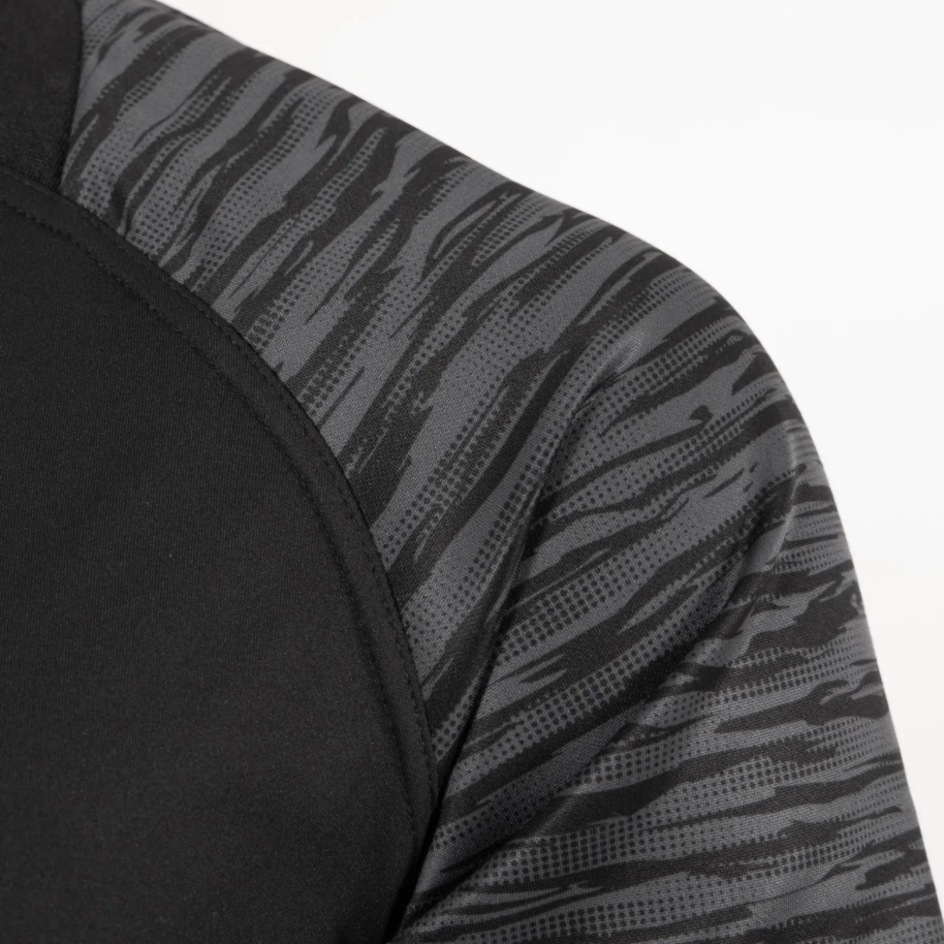 Stanno Bolt Voetbalshirt Zwart