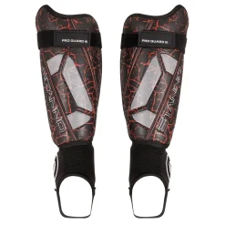 Stanno Pro Guard II Scheenbeschermers Zwart Rood Wit