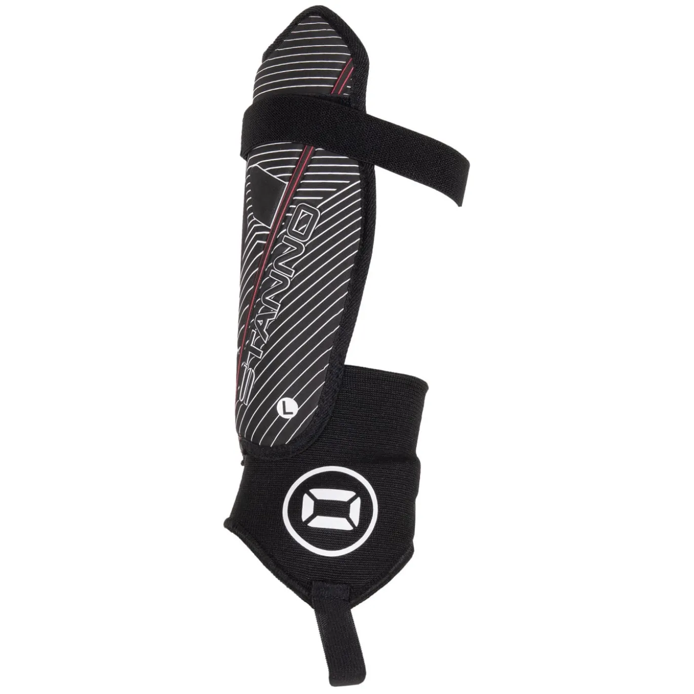 Stanno Pro Guard II Scheenbeschermers Zwart Wit Rood