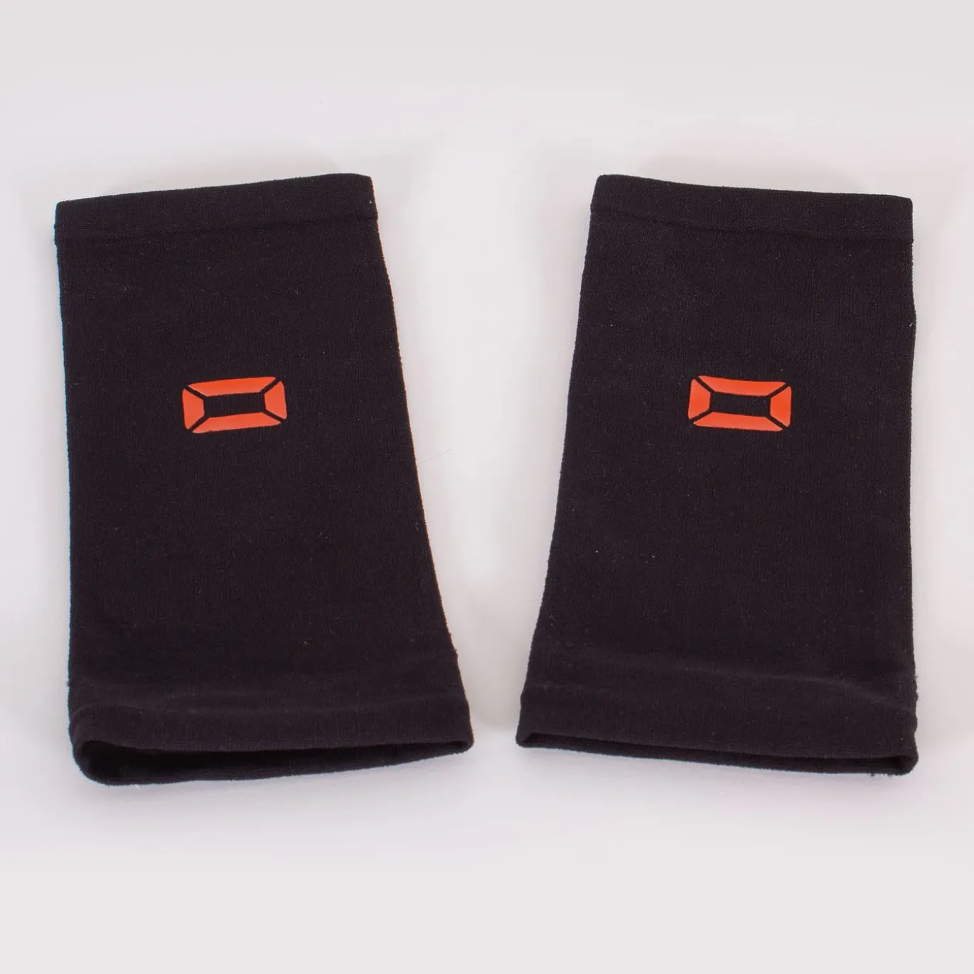 Stanno Shinguard Sleeves Kids Zwart Oranje