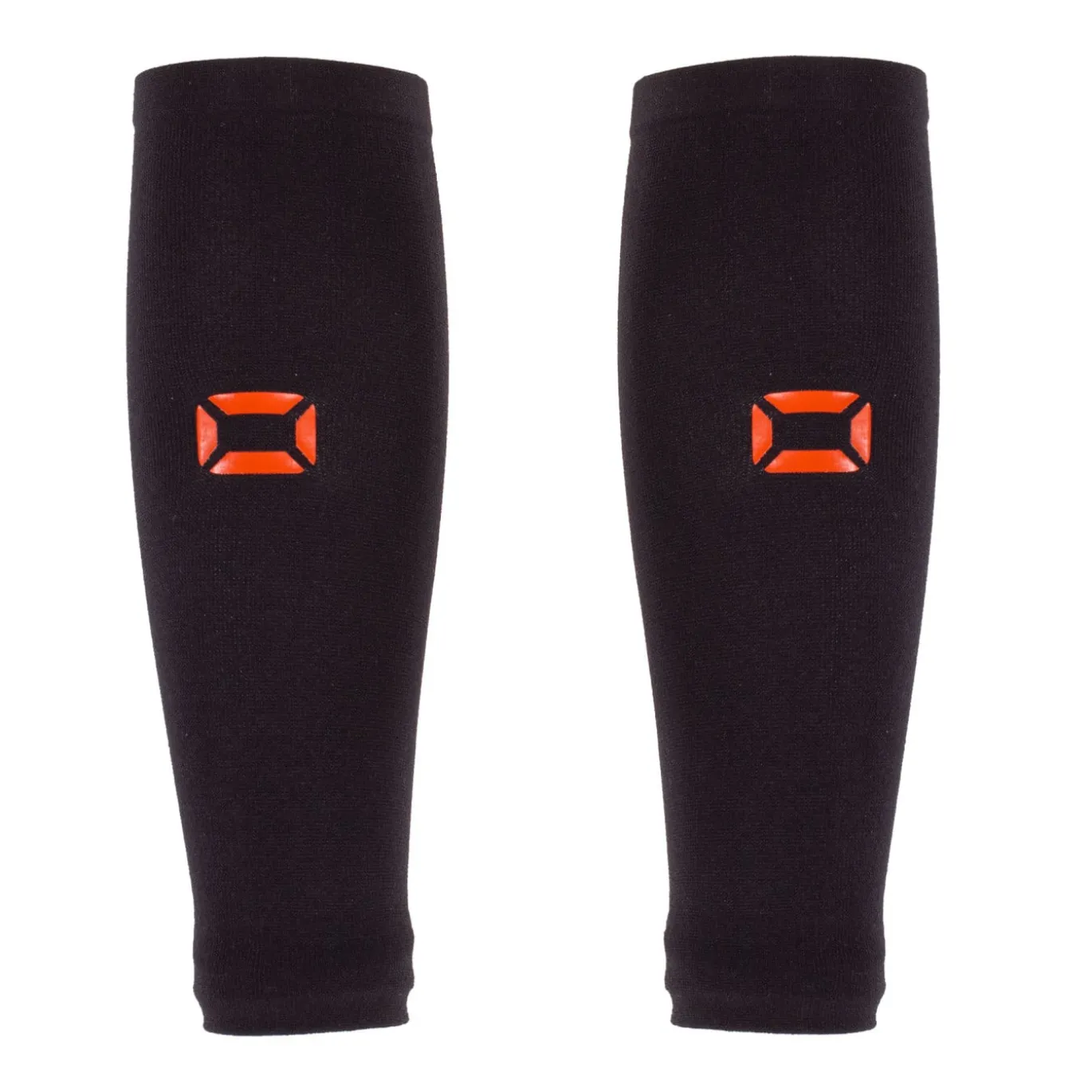 Stanno Shinguard Sleeves Kids Zwart Oranje