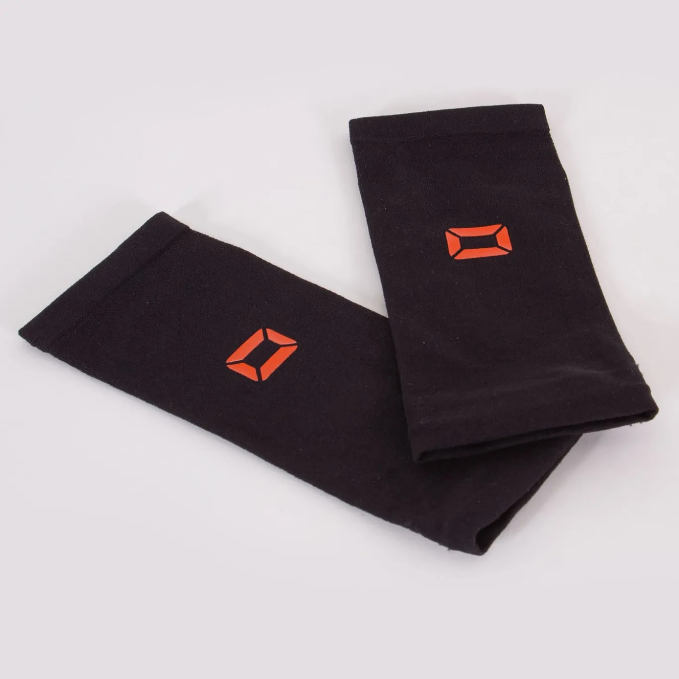 Stanno Shinguard Sleeves Kids Zwart Oranje