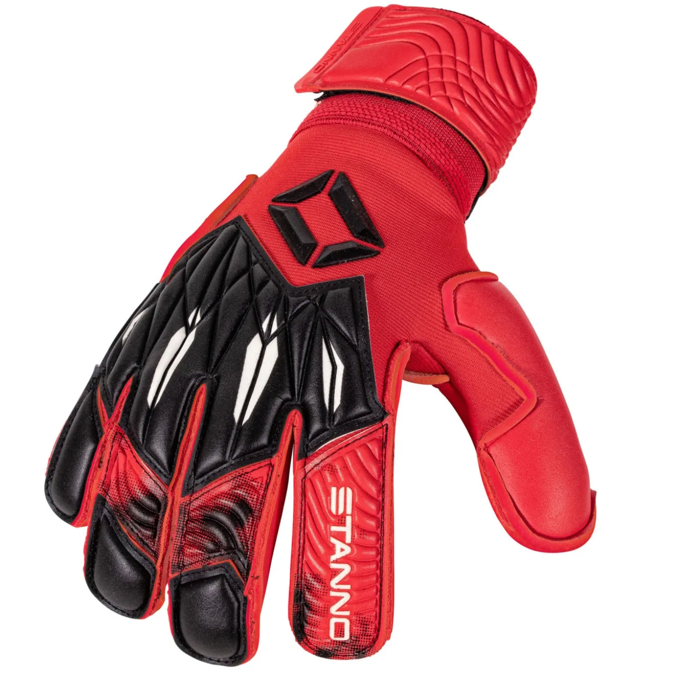 Stanno Ultimate Grip III Keepershandschoenen Rood Zwart