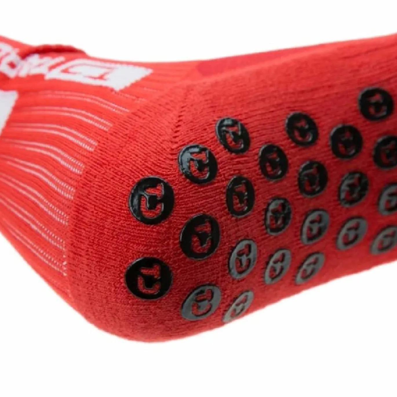 Tapedesign Classic Gripsokken Rood Wit