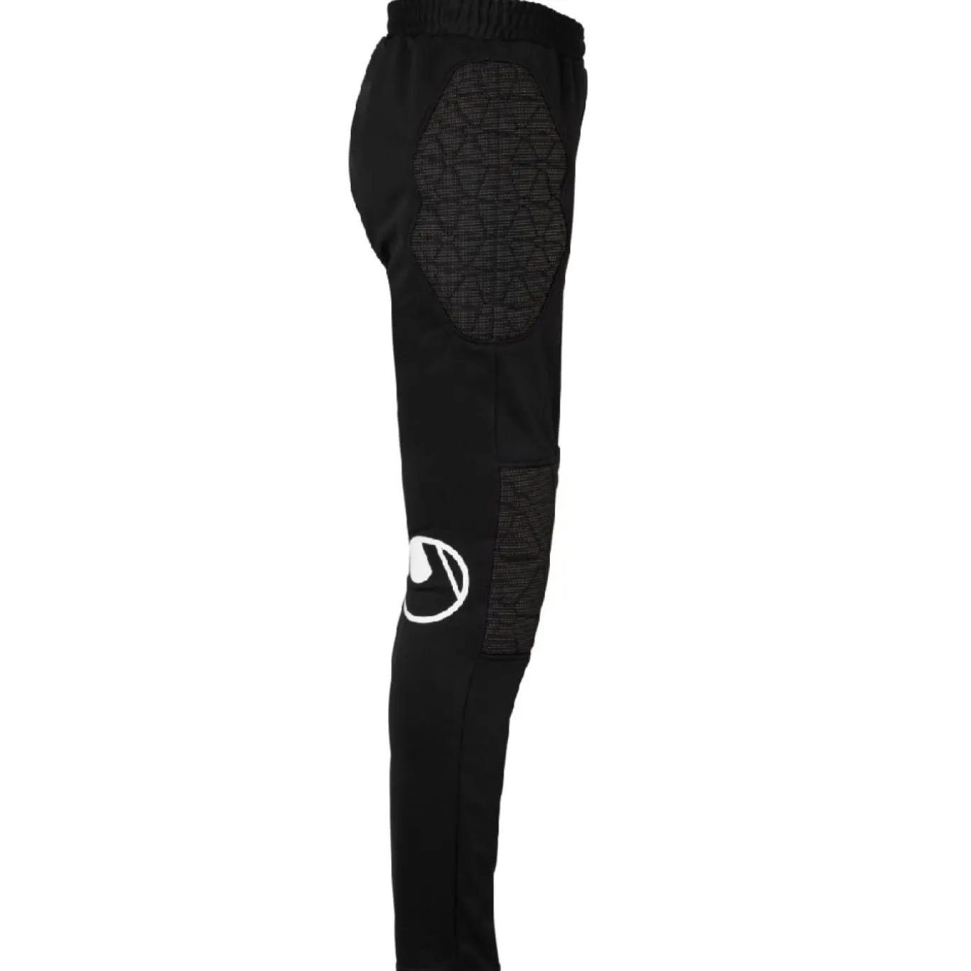Uhlsport Anatomic Kevlar Keepersbroek Kids Zwart Wit