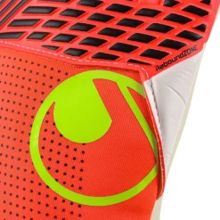 Uhlsport FM Absolutgrip HN Keepershandschoenen Felrood Zwart Felgeel