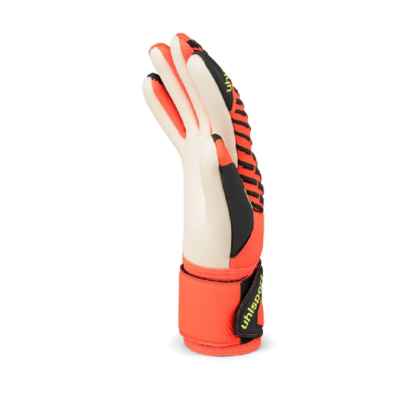 Uhlsport FM Absolutgrip HN Pro Keepershandschoenen Kids Felrood Zwart Felgeel