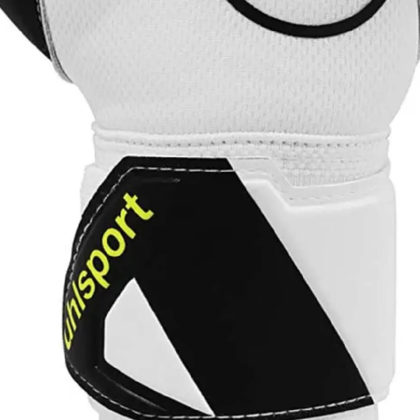 Uhlsport FM Absolutgrip HN Pro Keepershandschoenen Kids Wit Zwart Neongeel