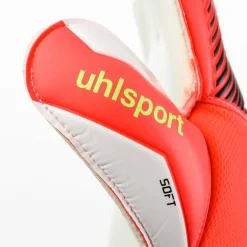 Uhlsport FM Soft Flex Frame Keepershandschoenen Kids Felrood Zwart Felgeel