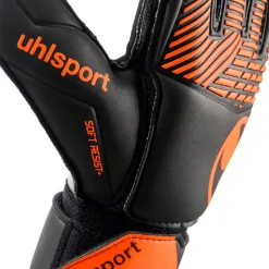 Uhlsport FM Soft Resist+ Flex Frame Keepershandschoenen Zwart Oranje