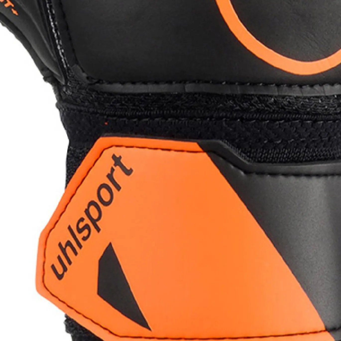 Uhlsport FM Soft Resist+ Flex Frame Keepershandschoenen Zwart Oranje