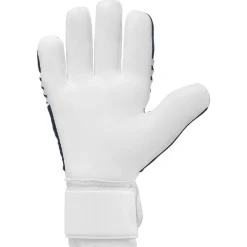 Uhlsport FM Supersoft HN Keepershandschoenen Wit Donkerblauw Neongeel