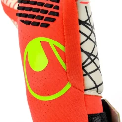 Uhlsport FM Ultragrip Hybrid Keepershandschoenen Felrood Zwart Felgeel