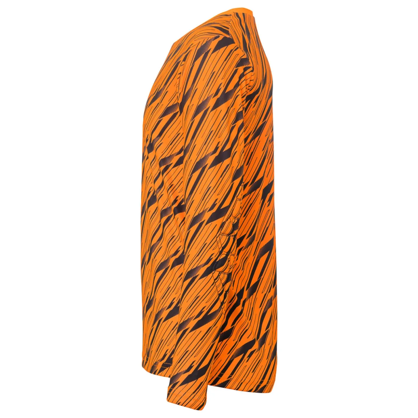 Uhlsport Progressive Keepersset Lange Mouwen Kids Feloranje Zwart