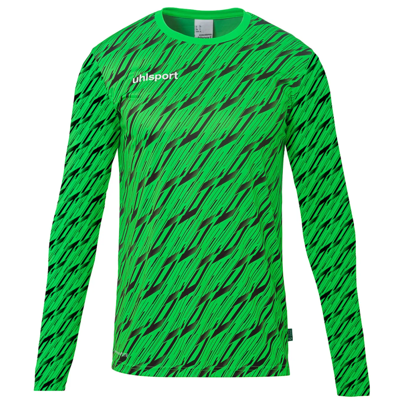Uhlsport Progressive Keepersshirt Kids Felgroen Zwart