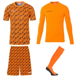 Uhlsport Progressive Keeperstenue Pack Kids Oranje