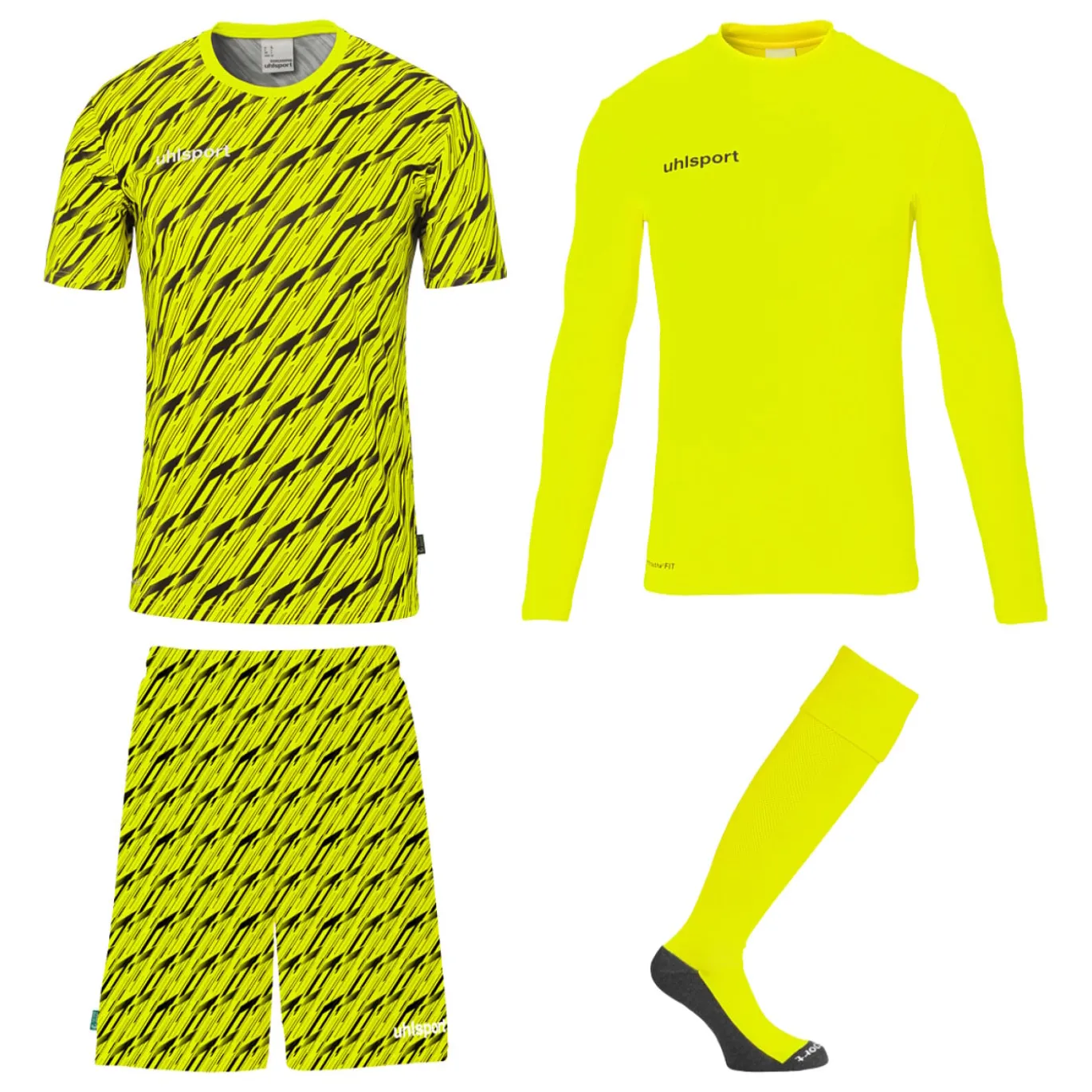 Uhlsport Progressive Keeperstenue Pack Felgeel