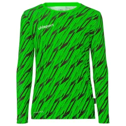 Uhlsport Progressive Keepersset Lange Mouwen Kids Felgroen Zwart