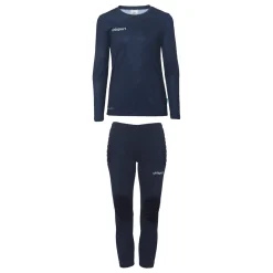Uhlsport Progressive Keepersset Lange Mouwen Kids Donkerblauw