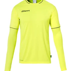 Uhlsport Save Keepersshirt Kids Felgeel Zwart