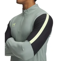 Under Armour Challenger Pro Trainingstrui 1/4-Zip Mintgroen Zwart Neongeel