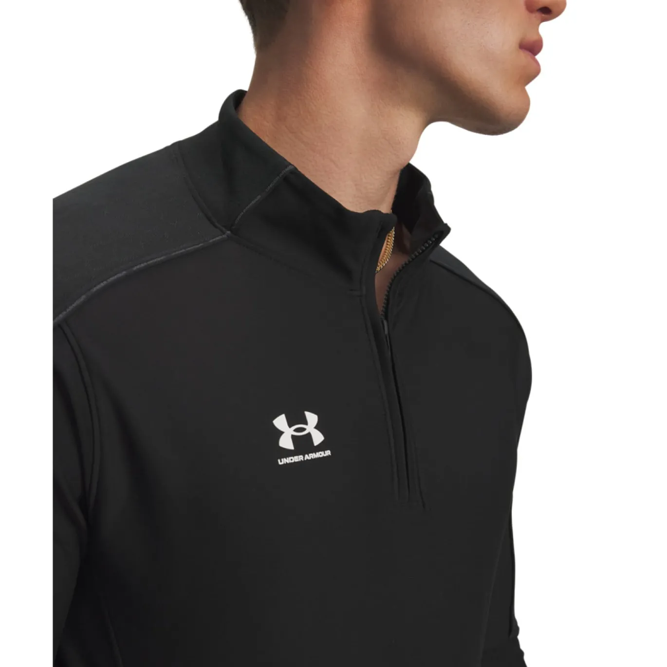 Under Armour Challenger Pro Trainingtrui 1/4-Zip Zwart Wit