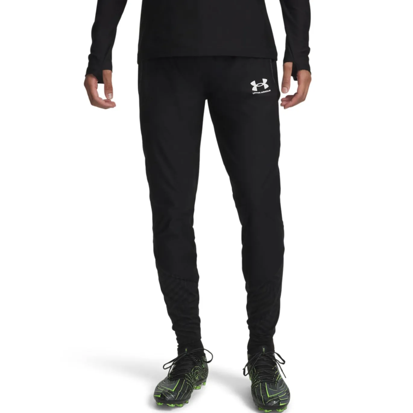 Under Armour Challenger Pro Trainingspak 1/4-Zip Zwart Wit