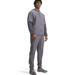 Under Armour Challenger Pro Trainingspak Full-Zip Grijs Donkergrijs Zwart