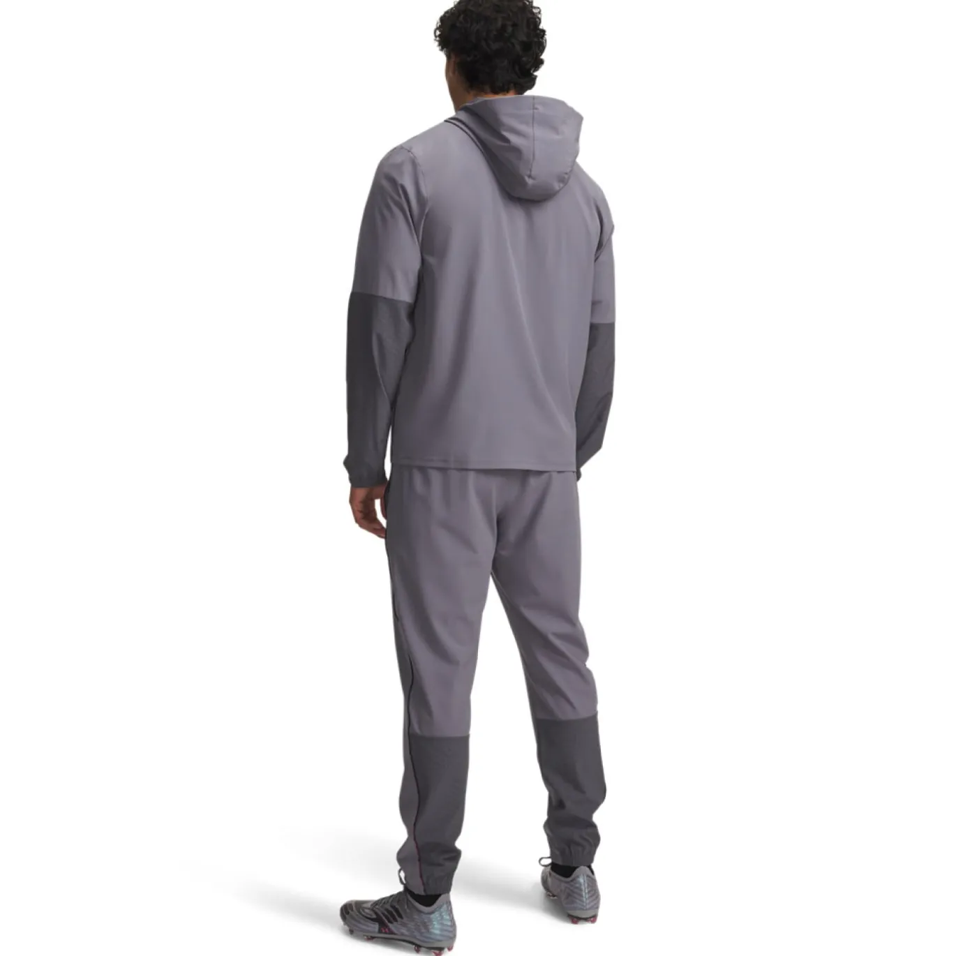 Under Armour Challenger Pro Trainingspak Full-Zip Grijs Donkergrijs Zwart