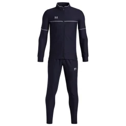 Under Armour Challenger Trainingspak Full-Zip Kids Donkerblauw Wit