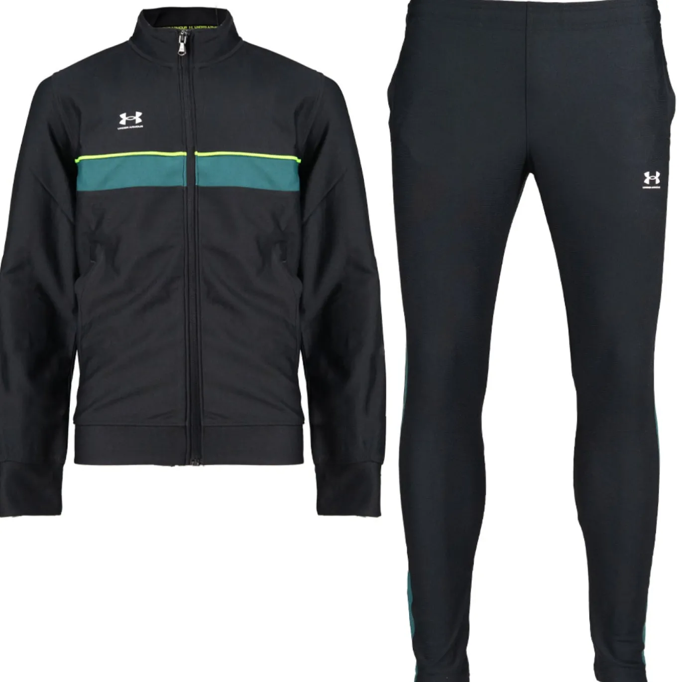 Under Armour Challenger Trainingspak Ful-Zip Kids Zwart