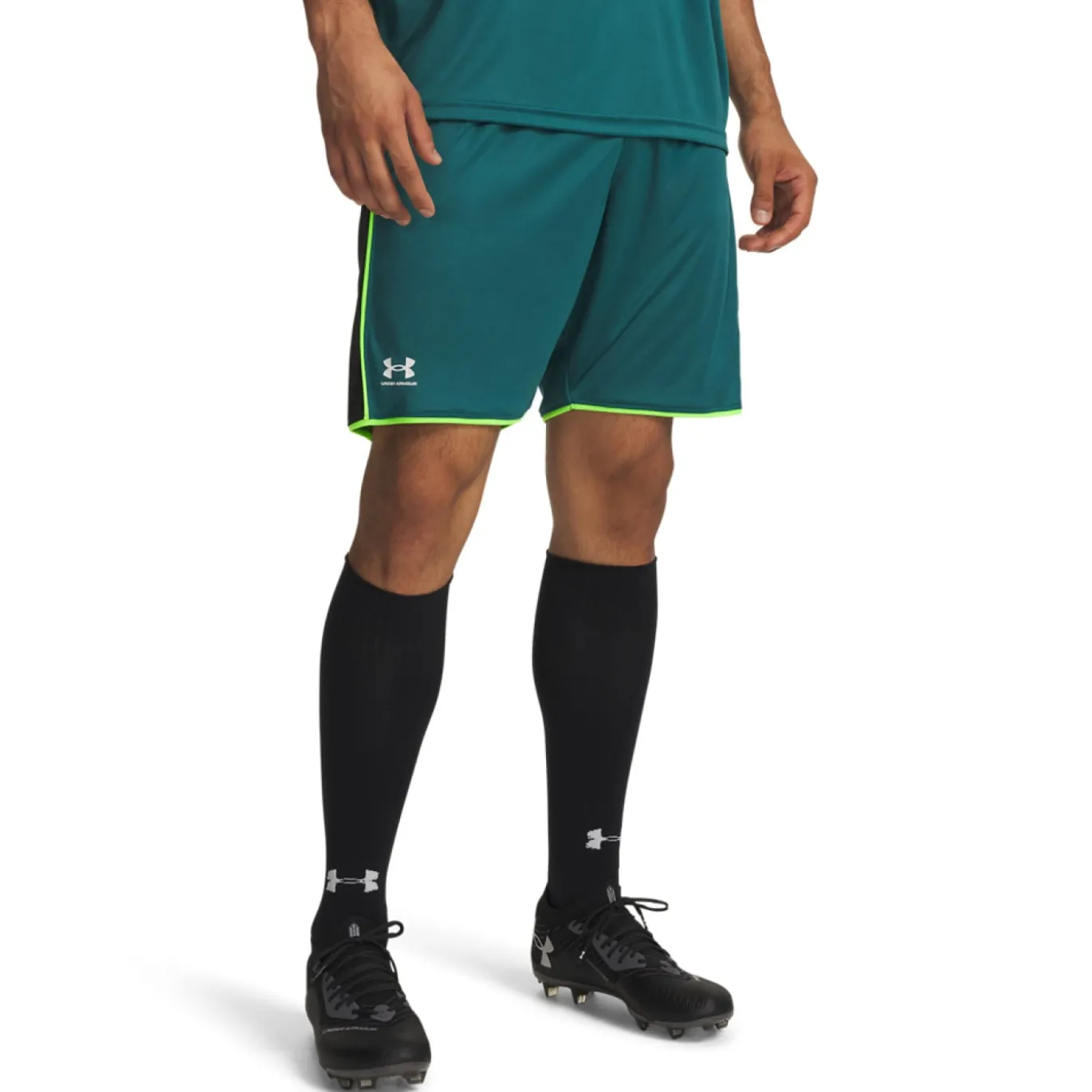 Under Armour Challenger Trainingsset Donkergroen Lichtgroen Wit