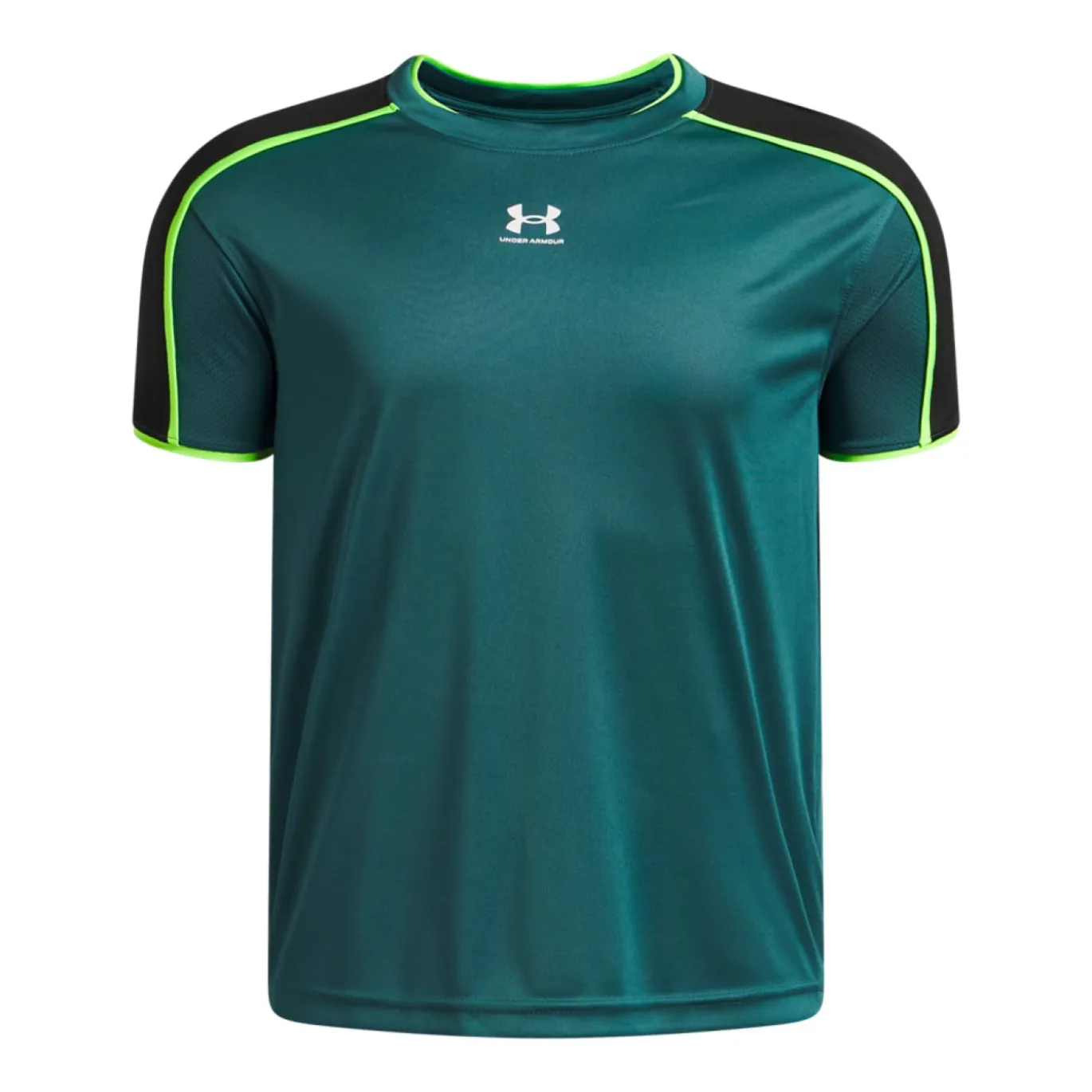 Under Armour Challenger Trainingsset Kids Donkergroen Lichtgroen Wit