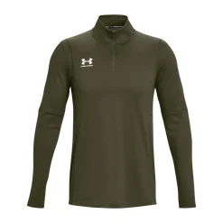 Under Armour Challenger Trainingstrui 1/4-Zip Olijfgroen Wit