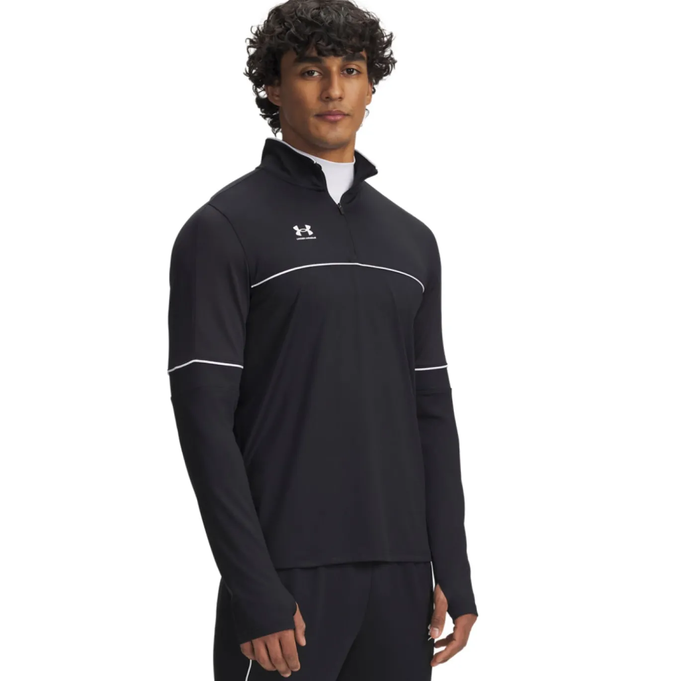 Under Armour Challenger Trainingstrui 1/4-Zip Zwart