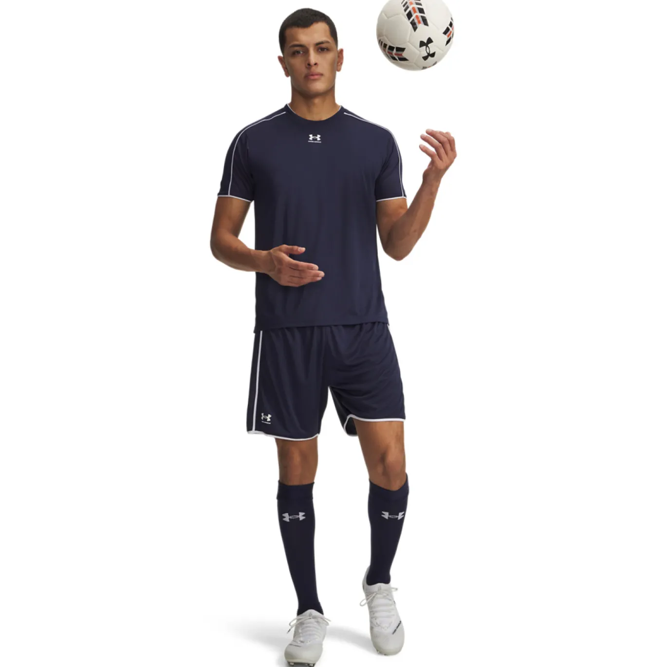 Under Armour Challenger Trainingsbroekje Donkerblauw Wit