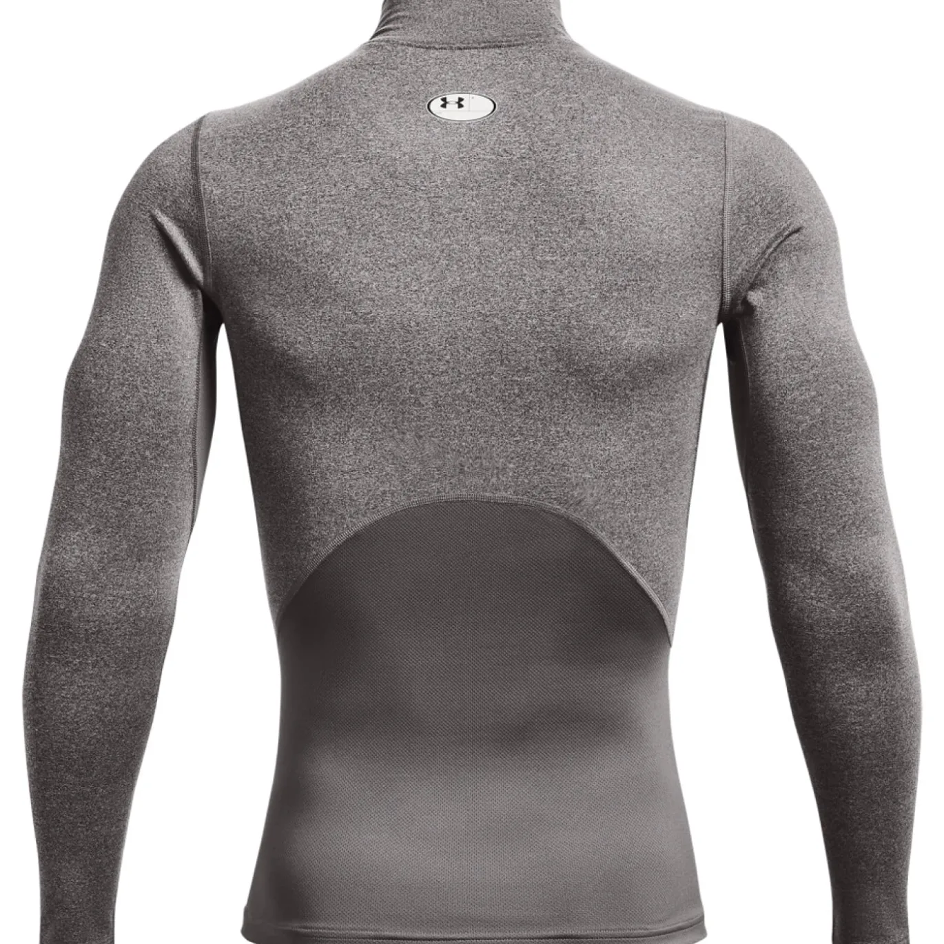 Under Armour Cold Gear Ondershirt Grijs Zwart