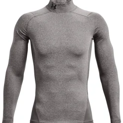 Under Armour Cold Gear Ondershirt Grijs Zwart