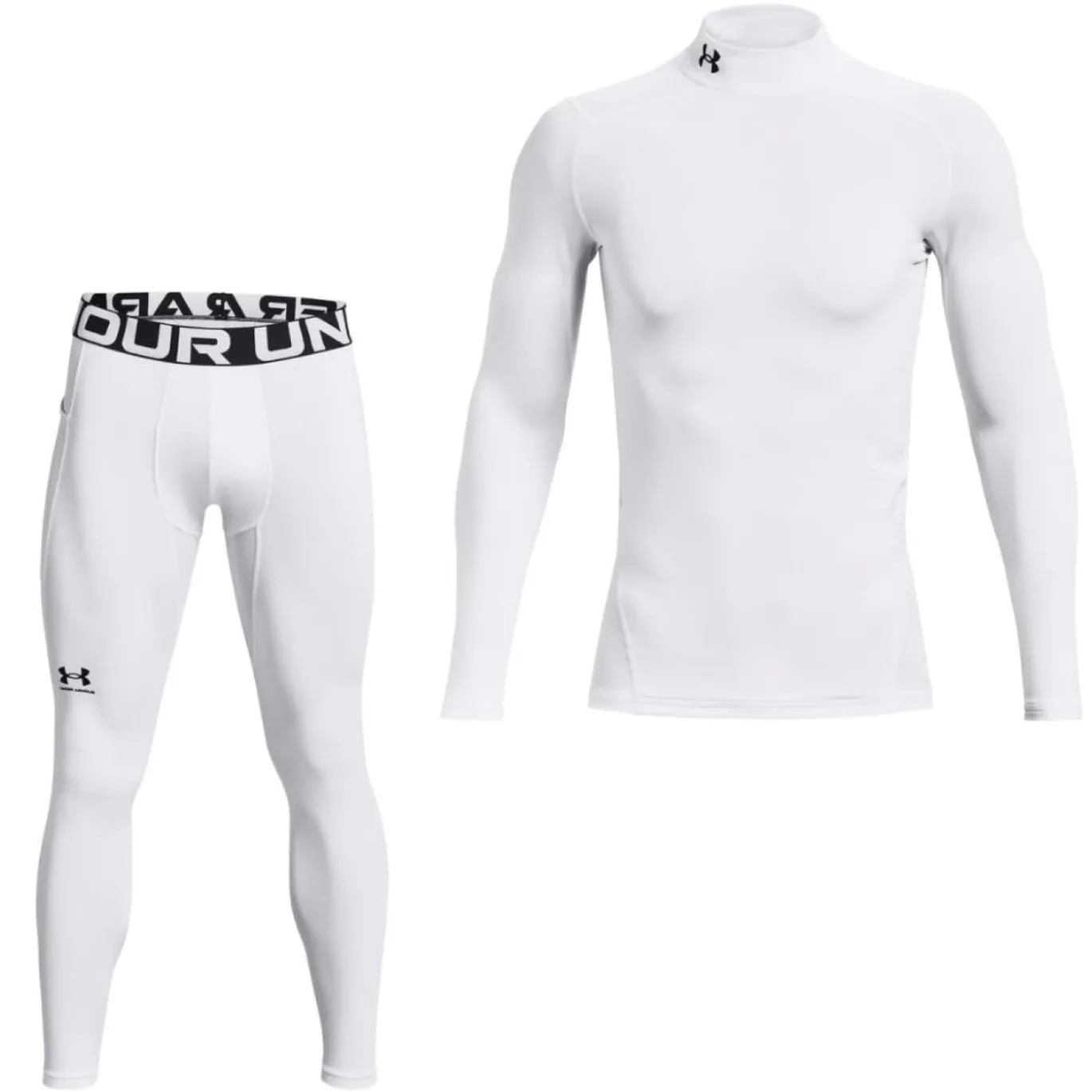 Under Armour ColdGear Trainingsset Wit