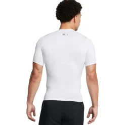 Under Armour HeatGear Ondershirt Wit Zwart