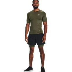 Under Armour HeatGear Slidingbroekje Olijfgroen Wit