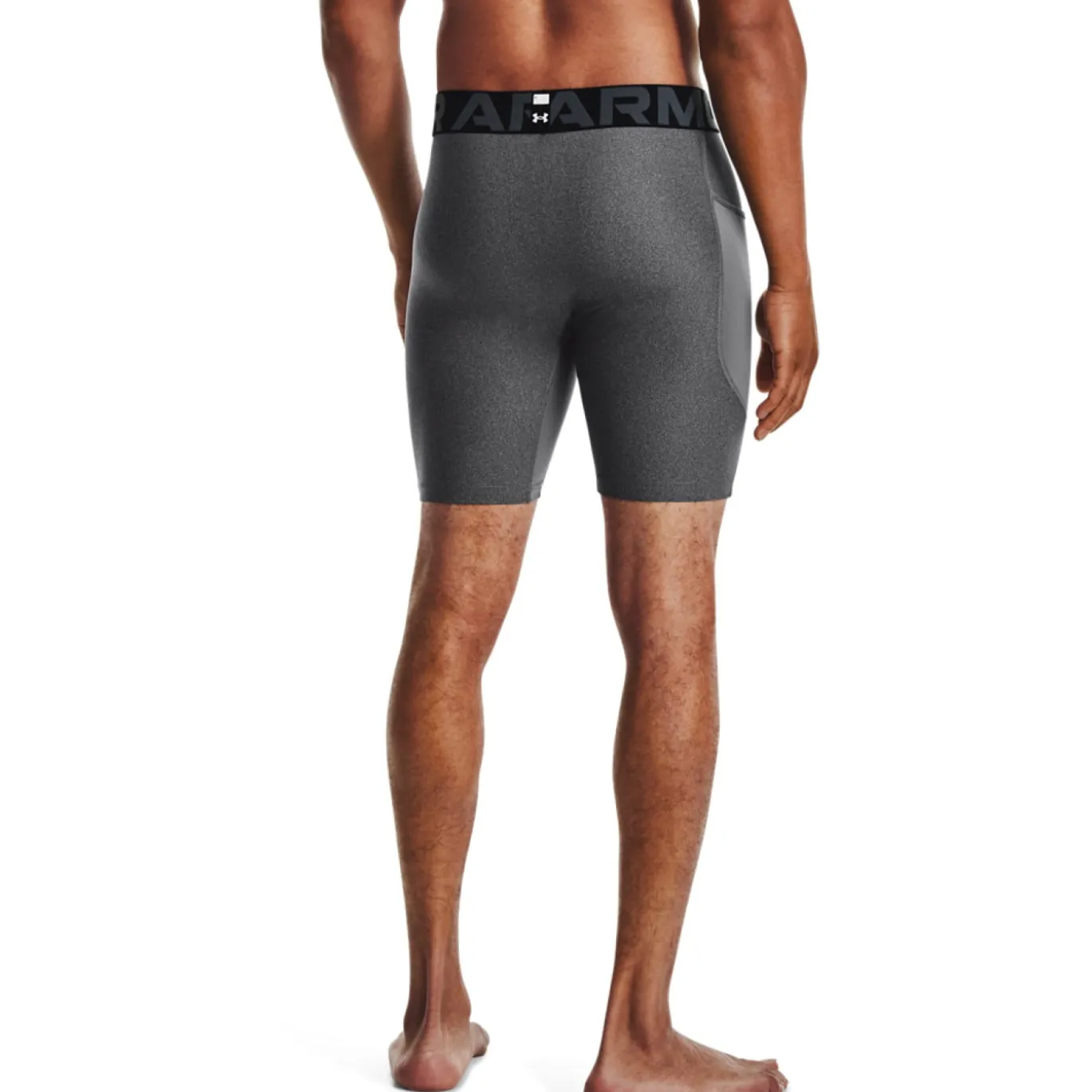 Under Armour HeatGear Slidingbroekje Donkergrijs Zwart