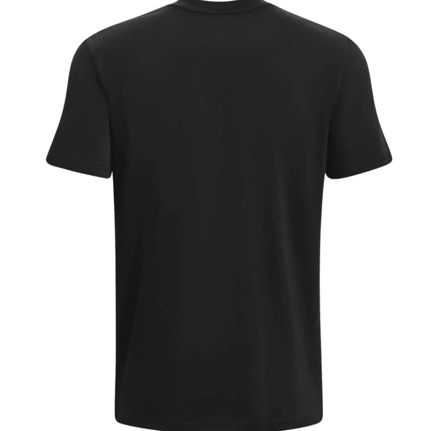 Under Armour Heavyweight T-Shirt Logo Zwart Wit