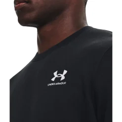 Under Armour Icon Fleece Crew Sweater Zwart Wit