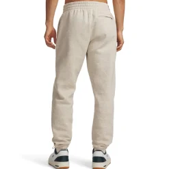 Under Armour Icon Fleece Joggingbroek Lichtgrijs Beige