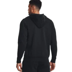 Under Armour Icon Fleece Trainingspak Full-Zip Hooded Zwart Wit