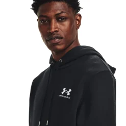 Under Armour Icon Fleece Trainingspak Hooded Zwart Wit