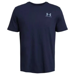 Under Armour Left Chest Logo T-Shirt Donkerblauw Lichtblauw