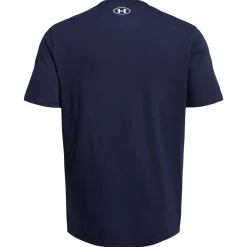Under Armour Left Chest Logo T-Shirt Donkerblauw Lichtblauw