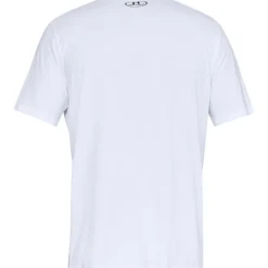 Under Armour Left Chest Logo T-Shirt Wit Zwart